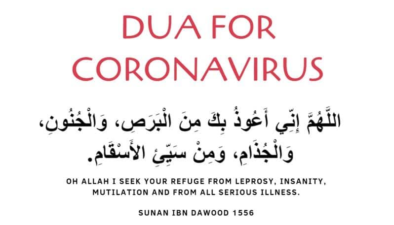 Coronavirus: una visione islamica Dua